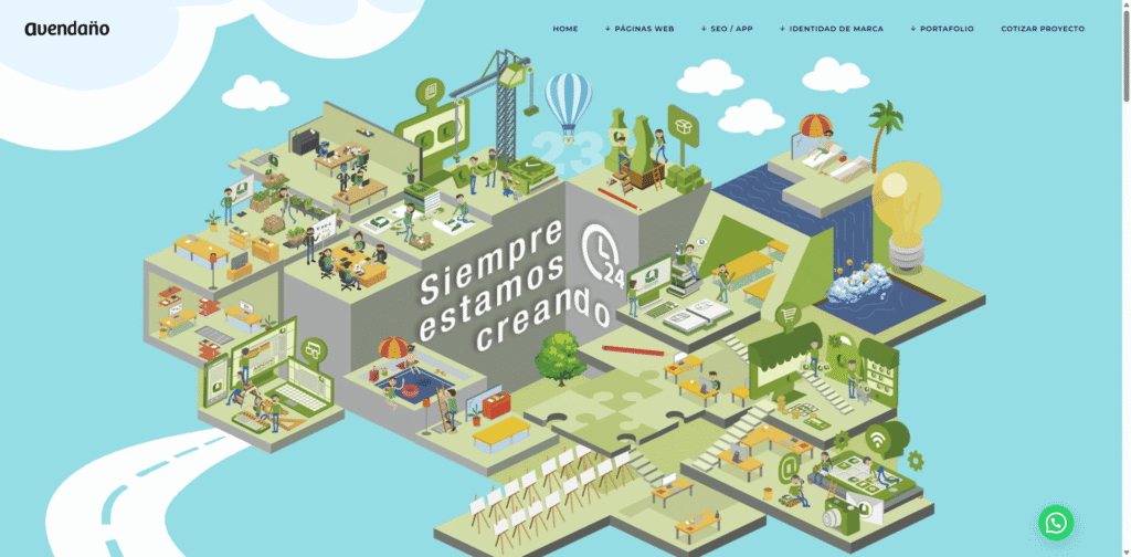 Diseño Web Aendaño Design