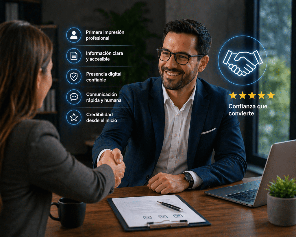 Cómo generar confianza desde el primer contacto